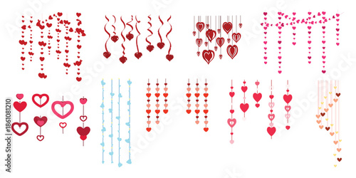  charming collection of hanging string decorations