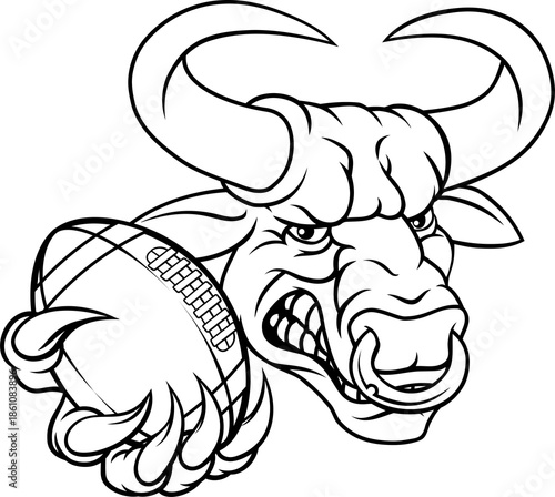 A bull or Minotaur monster ...