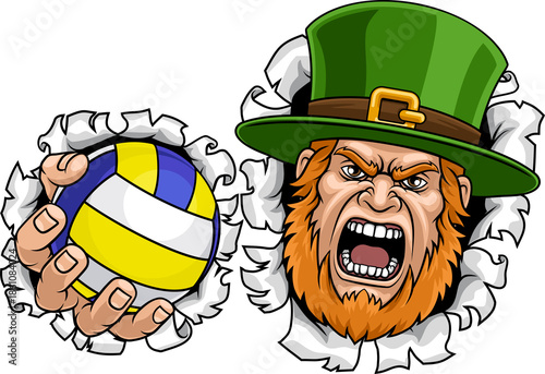 An angry Leprechaun Celtic ...