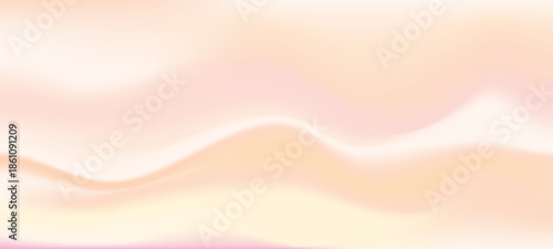 Abstract peach lurred light mountain landscape background