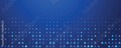 blue neon triangle pattern tech triangular mosaic