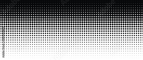 dotted halftone gradient texture vanishing polka dot