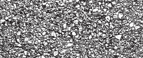 gravel texture black white 