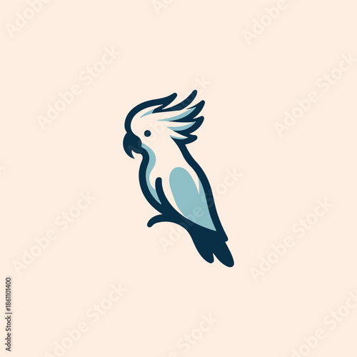 Cockatoo Bird Logo