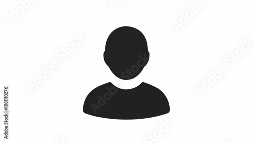 Silhouette of a person icon representing a user profile.
