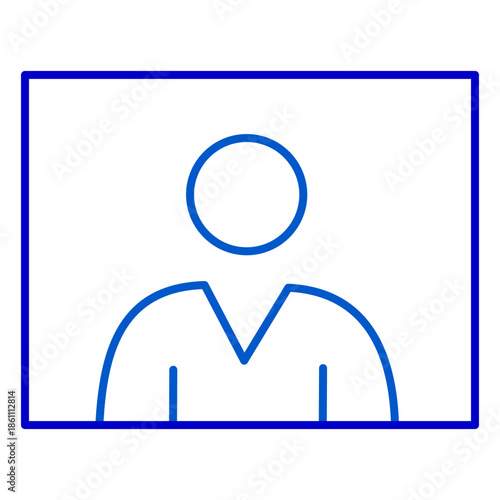 Online Video Call Icon