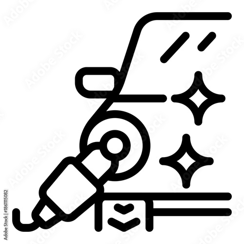 car waxing icon