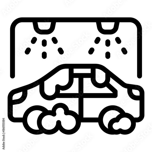 car washing icon