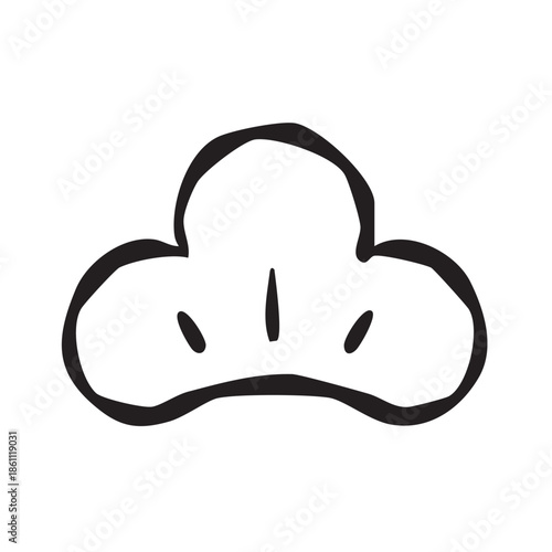 【線画】松の木　アイコン