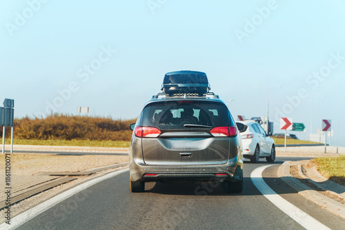 Travel escape concept away from busy city life