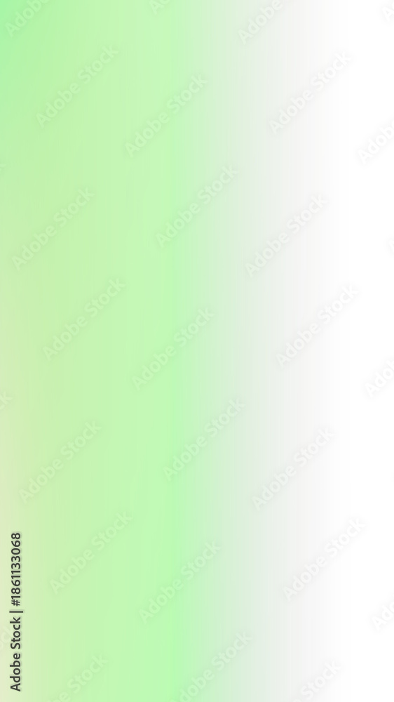 Fototapeta premium Green gradient background with transparency on transparent background