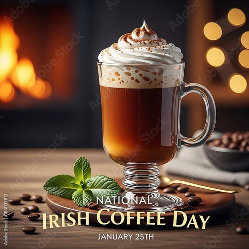 Celebrating national irish coffee day on january 25th