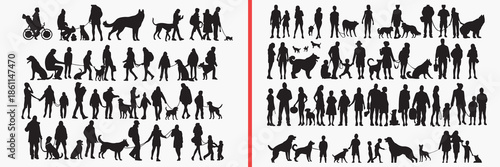 people group silhouette vector, crowd people black silhouettes, social gathering illustration set, community people outline art, lifestyle vector collection, people icon set, crowd clipart silhouettes