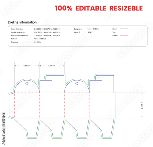 tuck end box variations dome dieline template box dieline die lines packaging custom dieline  box cardboard box dieline pizza box dieline printable product packaging layout,