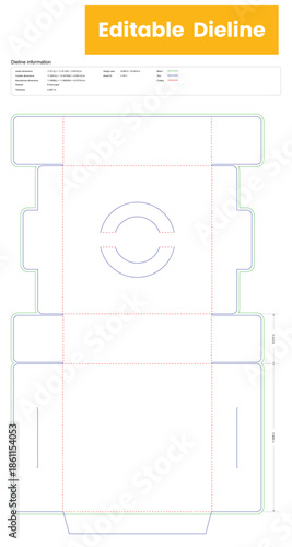tuck end box variations handl dieline template box dieline die lines packaging custom dieline  box cardboard box dieline pizza box dieline printable product packaging layout,
