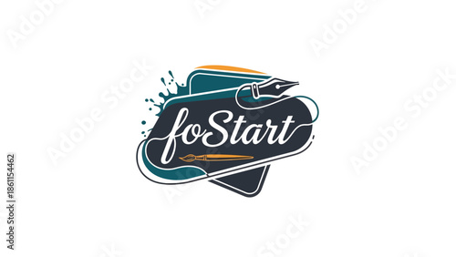 Creative logo design for a business startup venture.