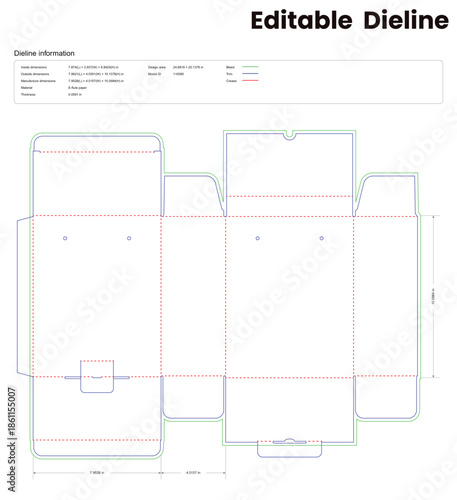 tuck end box variations inserts dieline template box dieline die lines packaging custom dieline  box cardboard box dieline pizza box dieline printable product packaging layout,