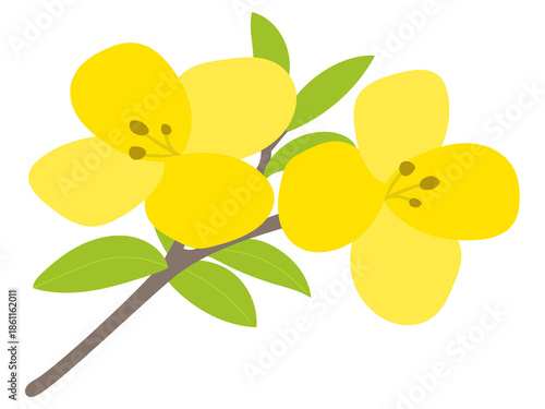 Wallpaper Mural spring illustration image Torontodigital.ca