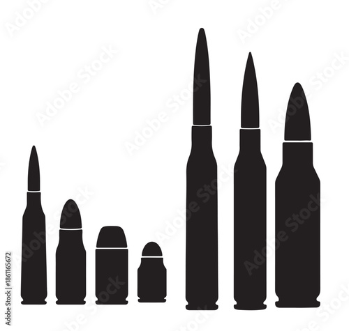 comparison of ammunition sizes and types 