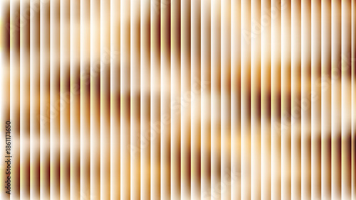 Glass ripple texture with dark gradient background and lilac light streaks. Futuristic distortion, moody abstract glow, reeded vertical blur. Vector illustration EPS