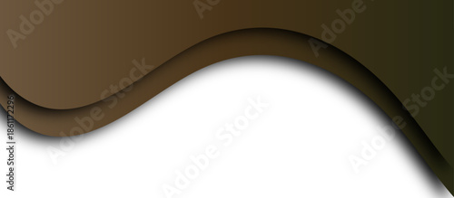 An abstract vector illustration featuring a golden wave pattern on a black texture background with elegant curves and light elements for a modern business card cover template design