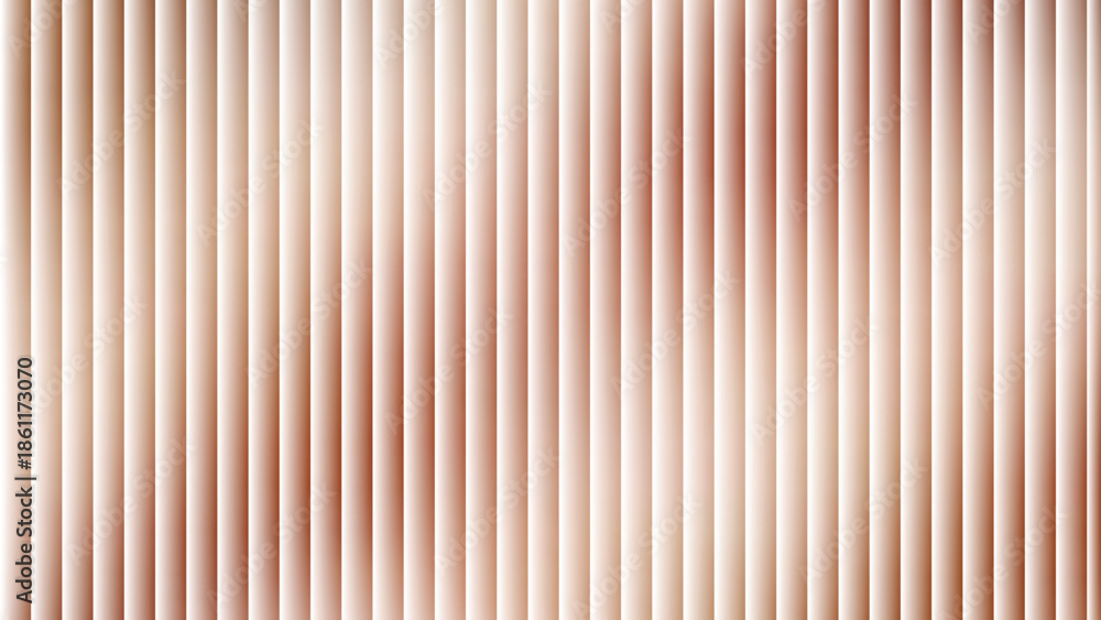 Obraz premium Glass ripple texture with dark gradient background and lilac light streaks. Futuristic distortion, moody abstract glow, reeded vertical blur. Vector illustration EPS