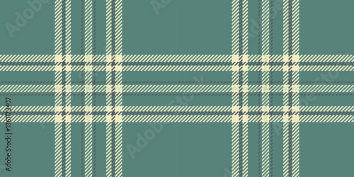 London seamless textile check, october background fabric plaid. Up vector tartan texture pattern in teal and light colors.