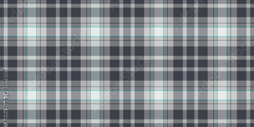 Empty textile tartan vector, romance seamless background fabric. Wallpaper texture pattern check plaid in dark and antique steel colors.