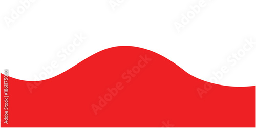 Modern banner background. Graphic design banner pattern background template with dynamic wave shapes.