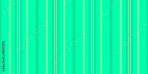 Creation vector texture vertical, copy space fabric stripe seamless. Modern textile lines background pattern in bright and teal colors.
