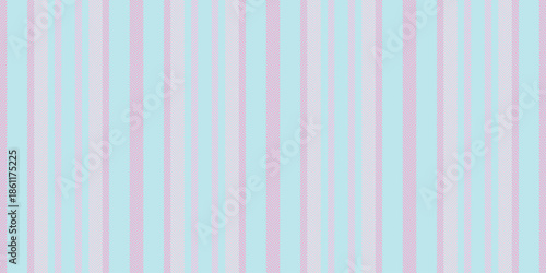 Sewing pattern fabric vector, sample seamless vertical textile. Tevival lines texture stripe background in light and pink colors.