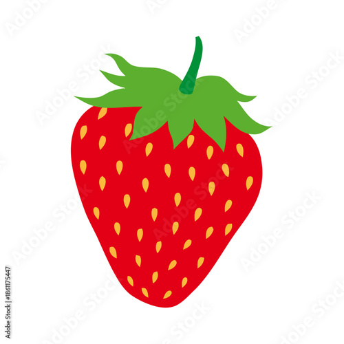 Multiple fresh ripe strawberries on white background for food pattern