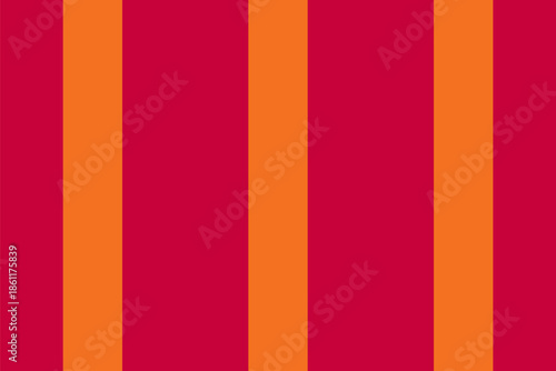 Store fabric pattern vertical, canvas background vector textile. Crnament texture stripe seamless lines in red and orange colors.