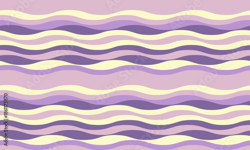 Serene pastel waves pattern.  Perfect for backgrounds, website design, textile prints, and social media visuals.