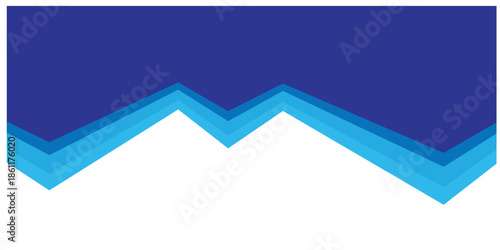 Modern banner background. Graphic design banner pattern background template with dynamic wave shapes.