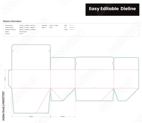 kraft paper box dieline template box dieline die lines packaging custom dieline  box cardboard box dieline pizza box dieline printable product packaging layout,