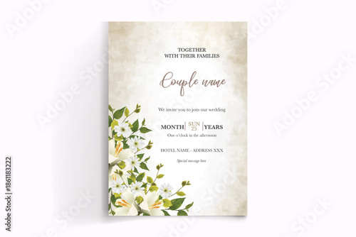 Save the date wedding invitation templates