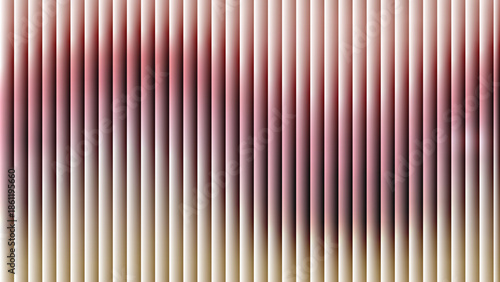 Glass ripple texture with dark gradient background and lilac light streaks. Futuristic distortion, moody abstract glow, reeded vertical blur. Vector illustration EPS