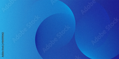 Shiny gradient blue noise abstract background with circular shapes. Soft textured blue tones create a modern, clean, and futuristic visual design.