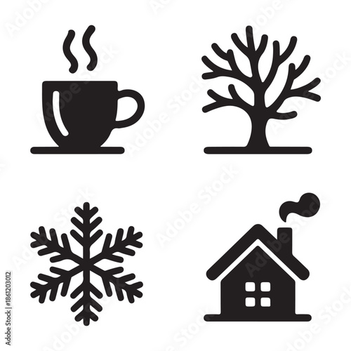 Calm winter morning coffee mug symbolizing slow daily start