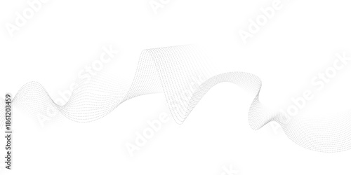Abstract white and grey smooth element swoosh speed wave modern stream transparent background.