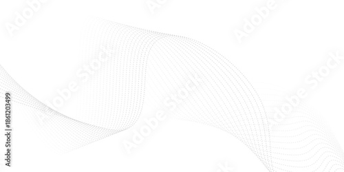 Abstract grey, white smooth element swoosh speed wave modern stream transparent background.