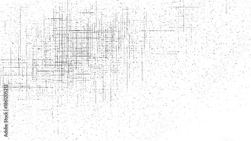 Black and white abstract grid pattern with scattered dots and lines background texture 1 grunge distressed