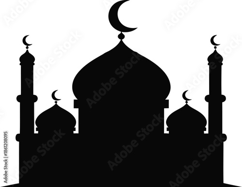 islamic mosque silhouette, International Day to Combat Islamophobia