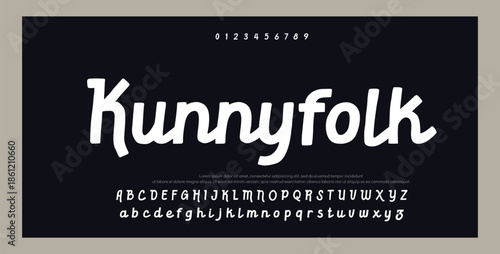 Signature script lettering font 