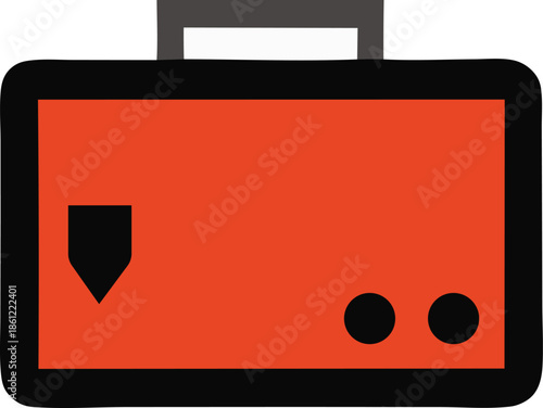 Minimal Wallet Vector Icon Design