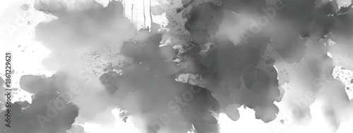 Smoke and Ink Inspired Abstract Background with Soft Layers and Depth