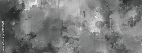 Abstract Atmospheric Texture Featuring Dark Mist and Flowing Ink Forms