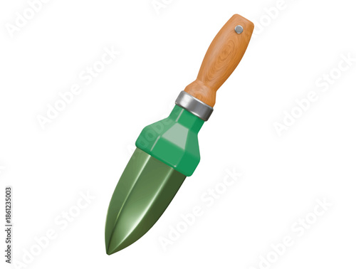 finishing scraper icon 3d illustration render