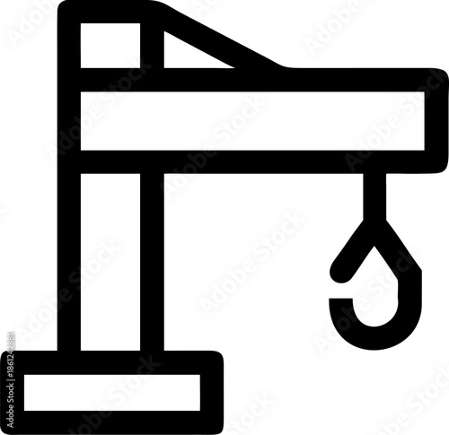 industry construction icon, industrial construction equipment, hardhat, construction worker, crane, excavator, forklift, safety cone, safety sign, ladder, hammer, drill, wrench, bricks, trowel, paint 